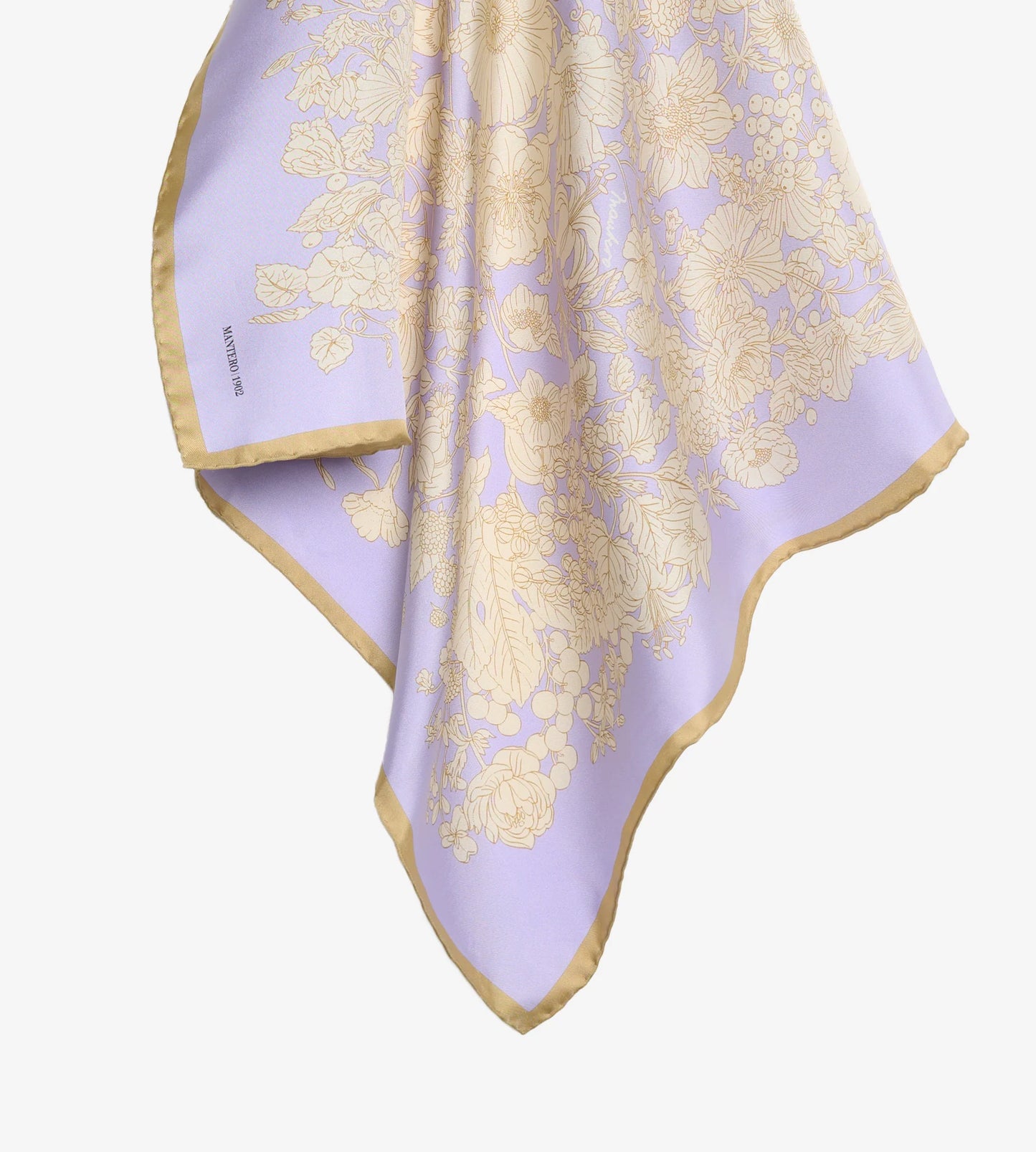 Foulard Twill Seta Lilla