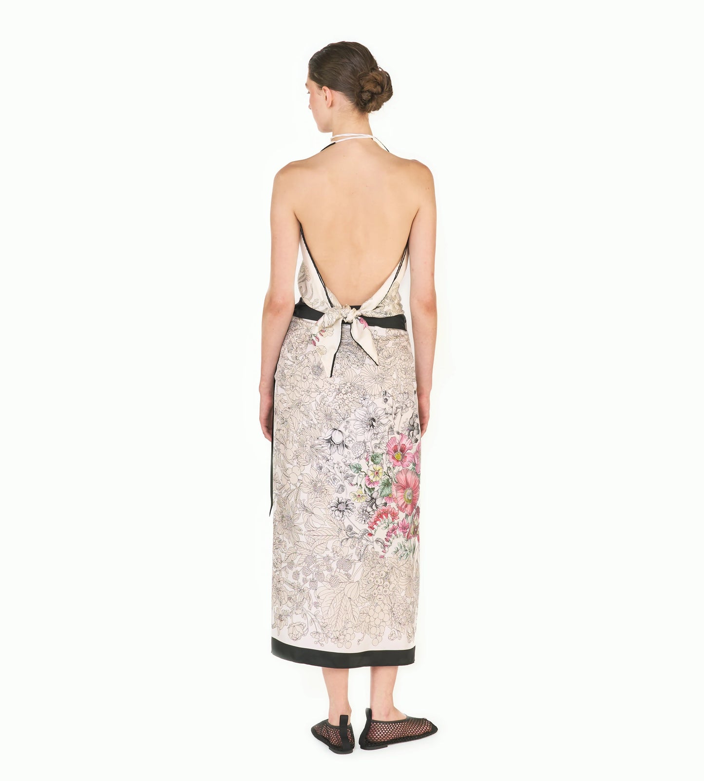 Top Twill Seta Alba Flora