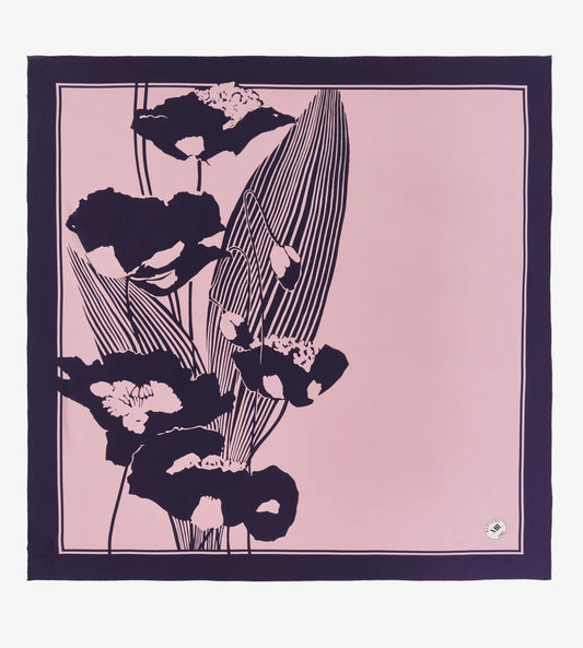 Foulard Coquelicot Parfumé Rosa