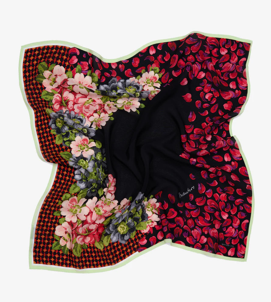 Small Carré Mary And Colin Nero