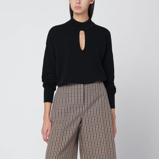Maglione Cut-Out Nero
