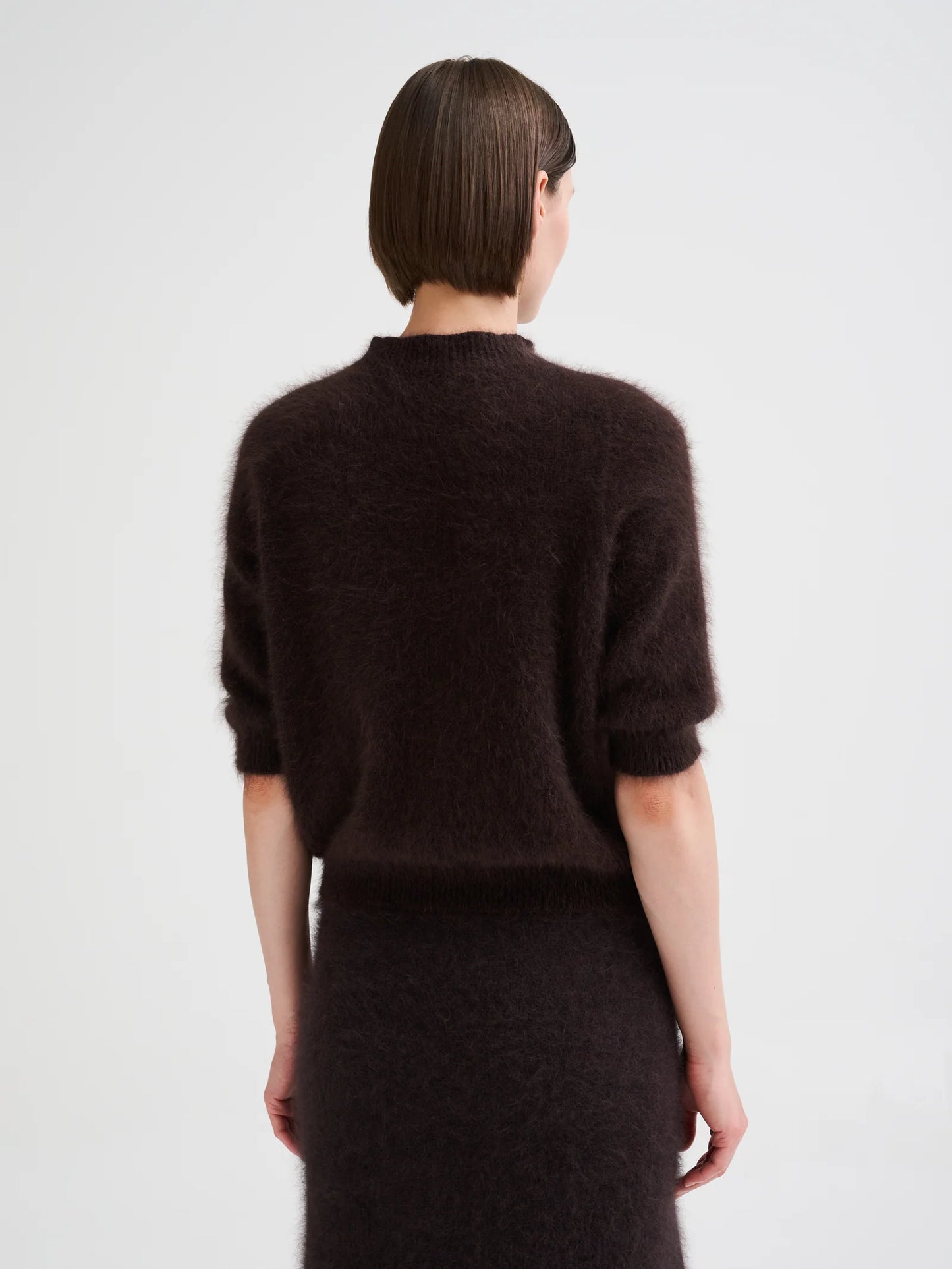 Maglia Angora Maniche Corte