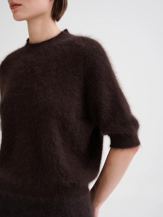 Maglia Angora Maniche Corte
