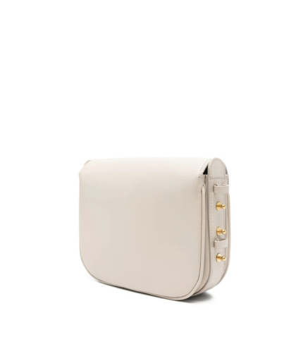 Borsa Tracolla Pelle Avorio