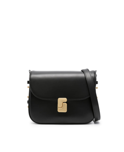Borsa Tracolla Pelle Nera