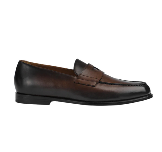 Mocassino Penny Pelle Marrone