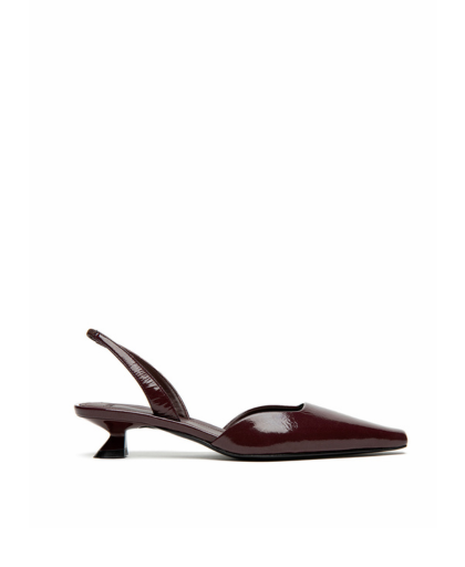 Slingback Vernice Merlot