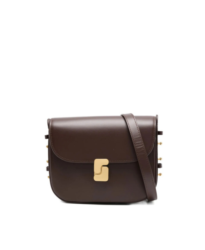 Borsa Tracolla Pelle Marrone