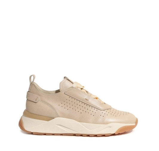 Sneaker  Pelle Beige