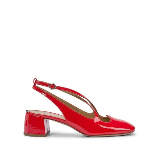 Slingback Two For Love Vernice Rossa