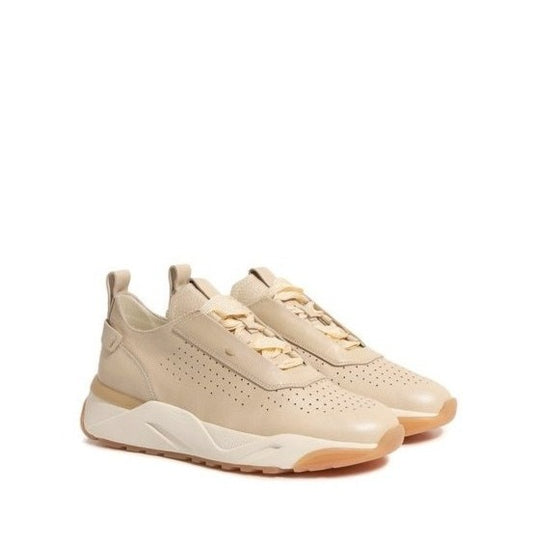 Sneaker  Pelle Beige