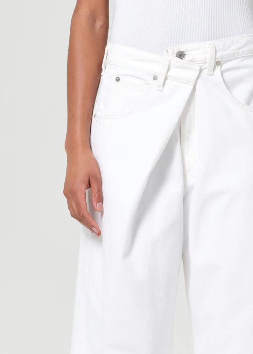 Jeans Vana Asimmetrico Bianco