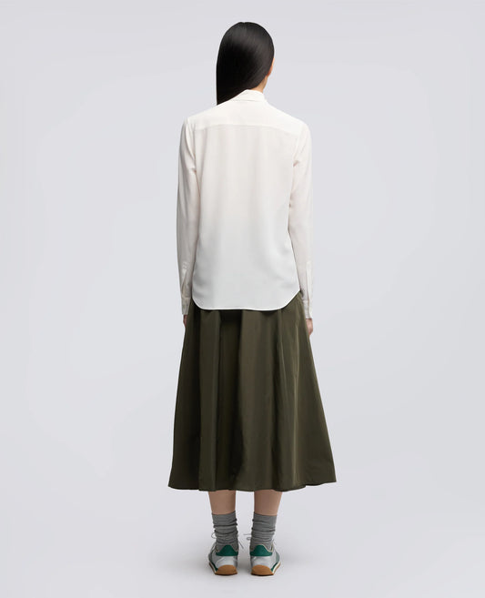 Camicia Slim Seta Naturale
