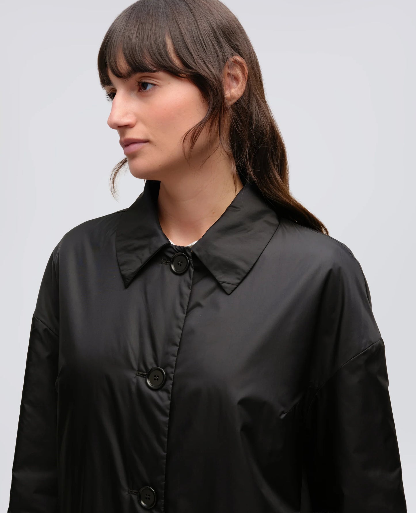 Impermeabile Teena Nylon Nero