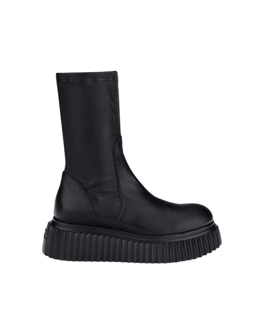 Stivaletto Nappa Nero