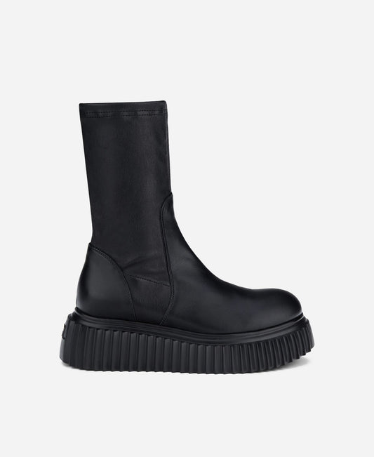 Stivaletto Nappa Nero
