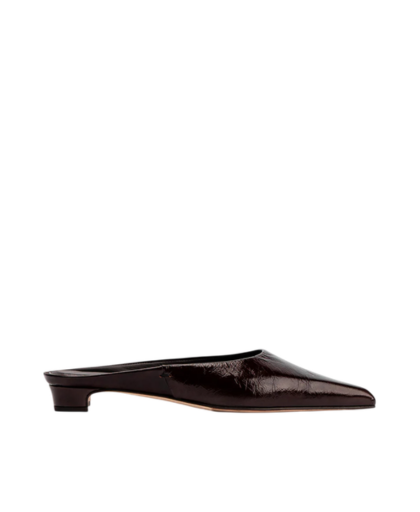 Mule Vernice Mogano