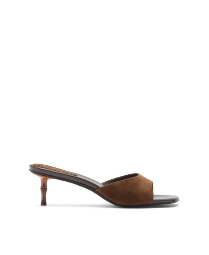Mule Suede Marrone