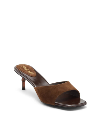 Mule Suede Marrone
