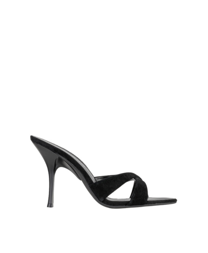 Sandalo Suede Nero