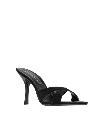 Sandalo Suede Nero