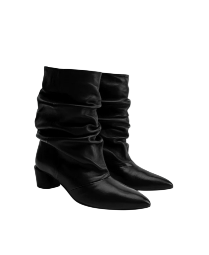 Stivaletto Pelle Nera