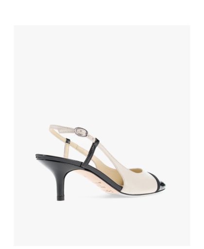 Slingback Astrid Bicolore
