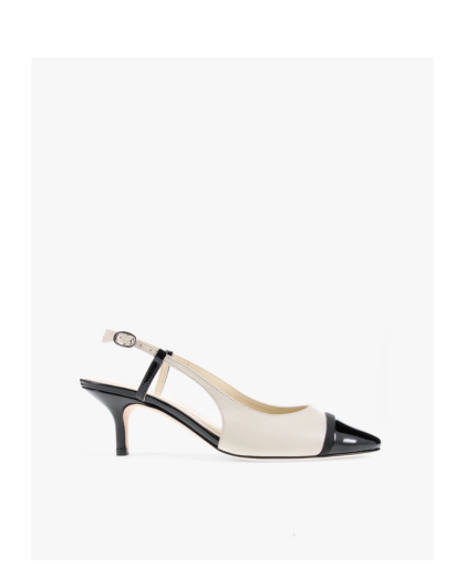 Slingback Astrid Bicolore