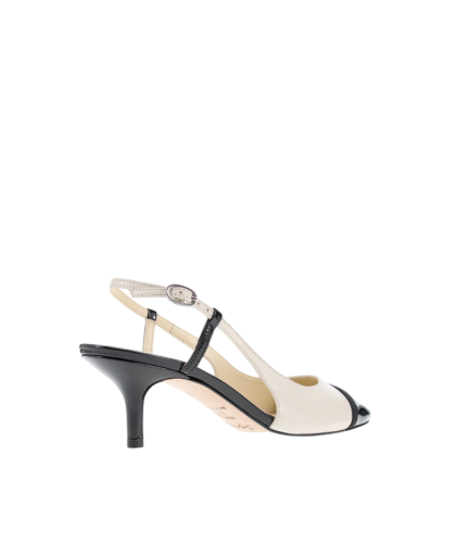 Slingback Astrid Bicolore