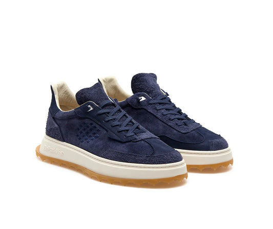 Sneaker Nabuck Blu