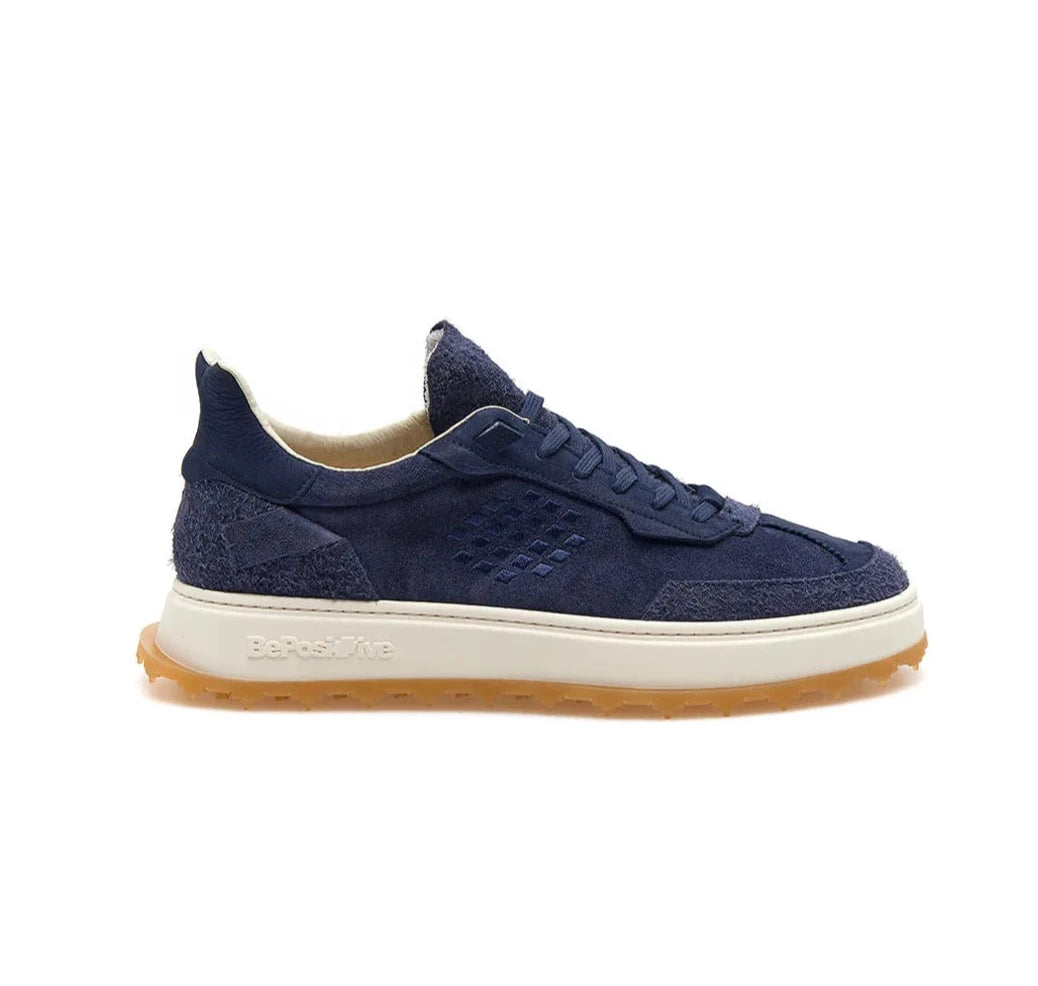 Sneaker Nabuck Blu