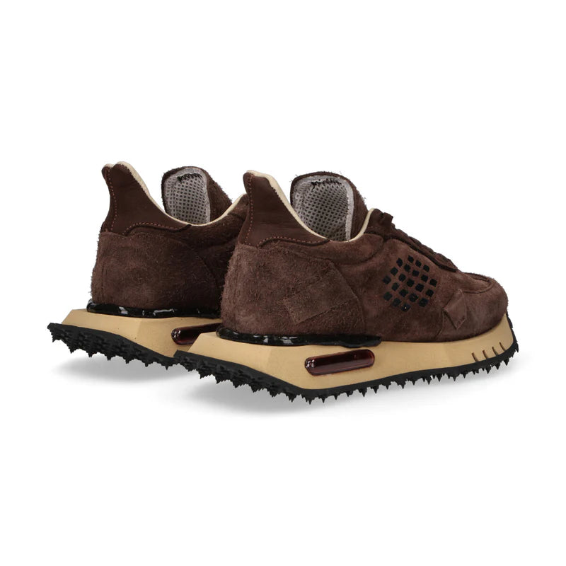 Sneaker Ammortizzata Suede Marrone