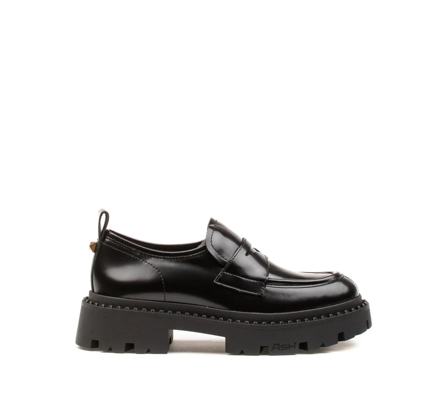 Mocassino Chunky  Pelle Nera