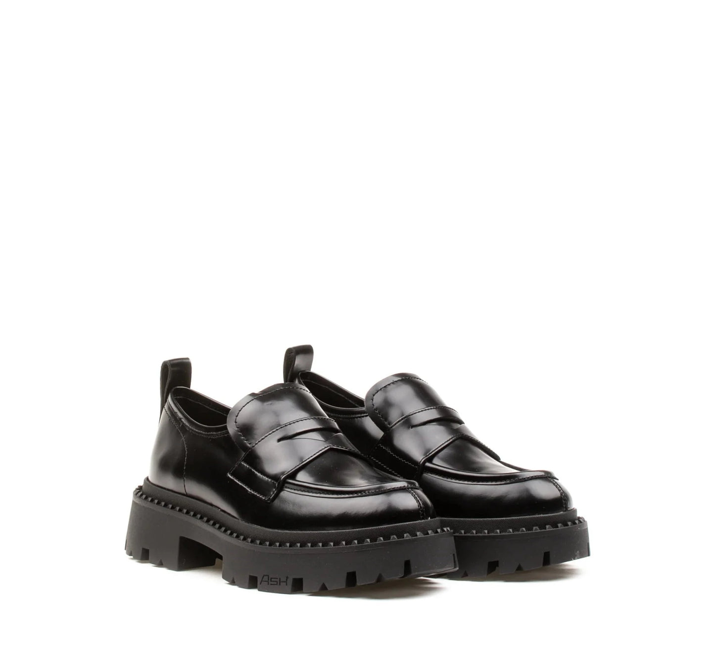 Mocassino Chunky  Pelle Nera