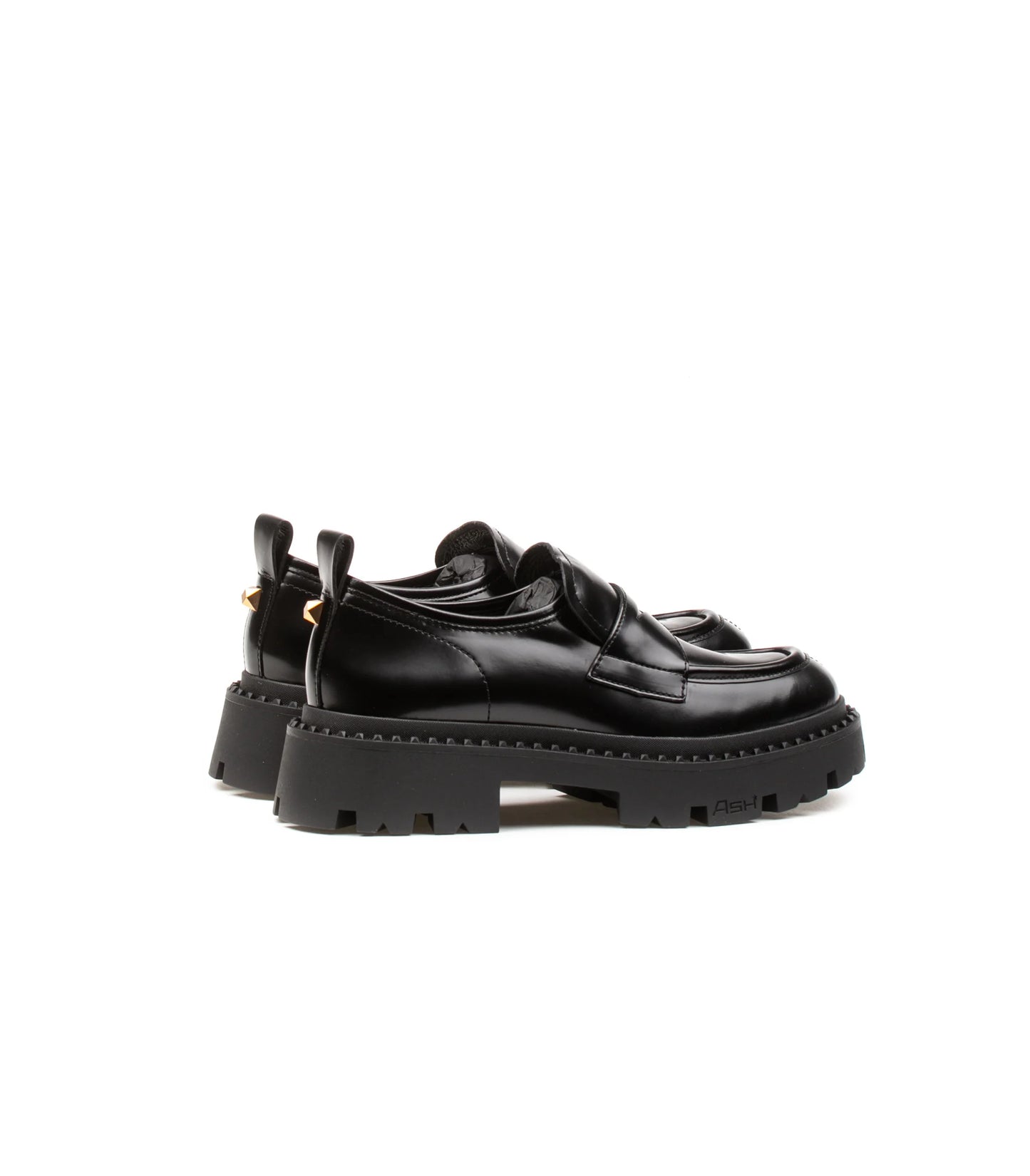 Mocassino Chunky  Pelle Nera