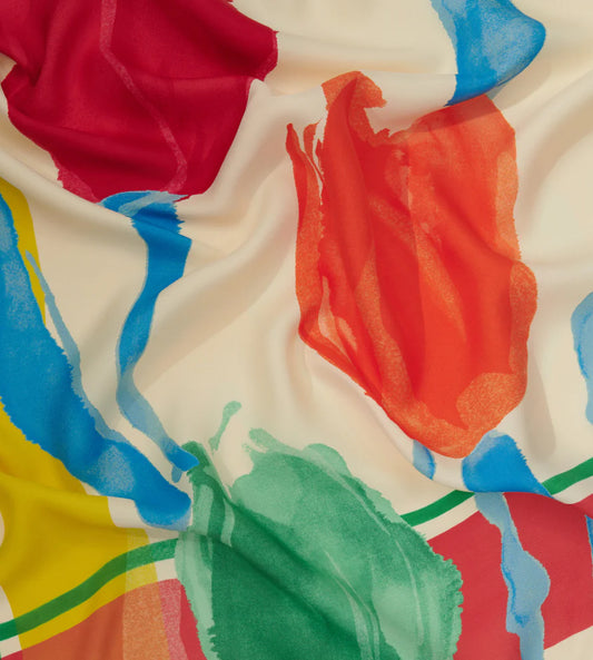 Foulard Countryside Ecru