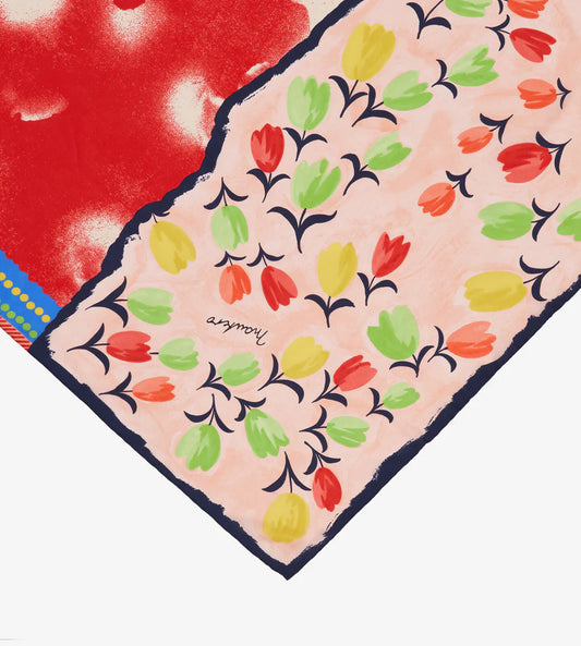 Foulard Wild Camping Rosso