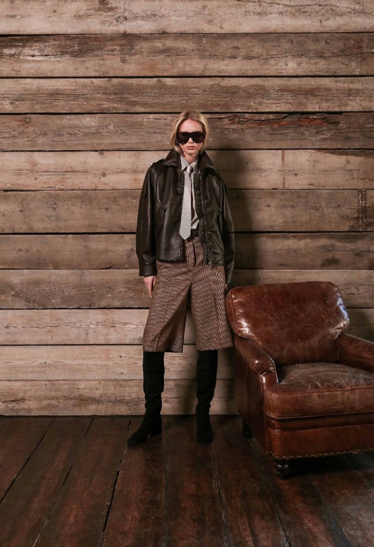 Bermuda Check Marrone