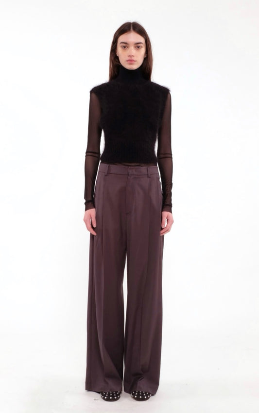 Pantalone Pences Lana Grigia