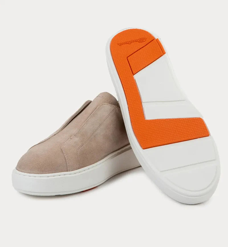 Slip On Camoscio Beige