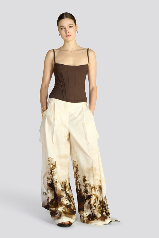 Corpetto Viscosa Moro