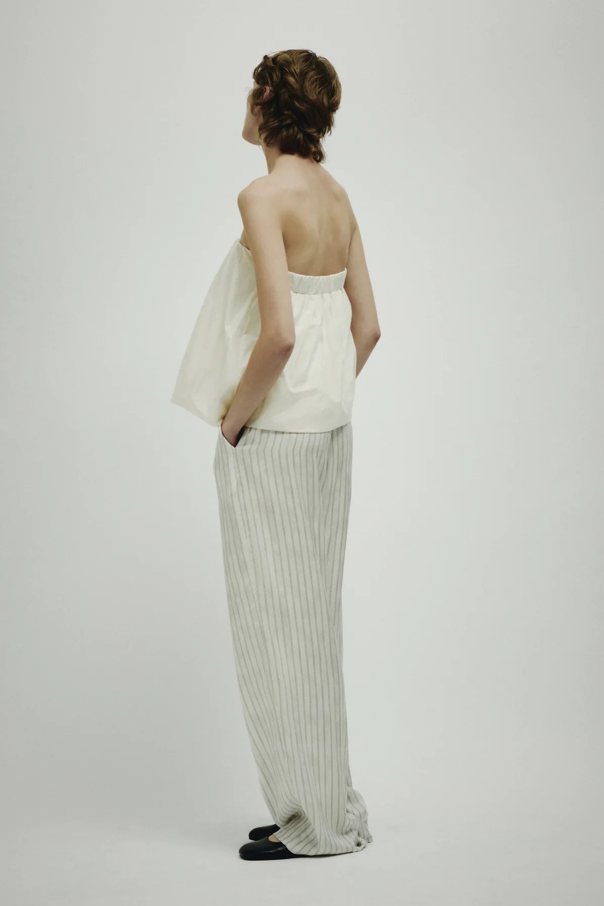 Pantalone Pences Viscosa Gessato