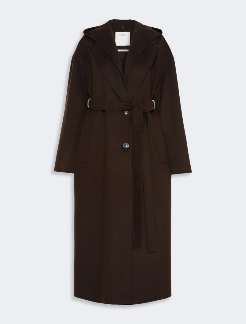 Cappotto Pura Lana Cioccolato