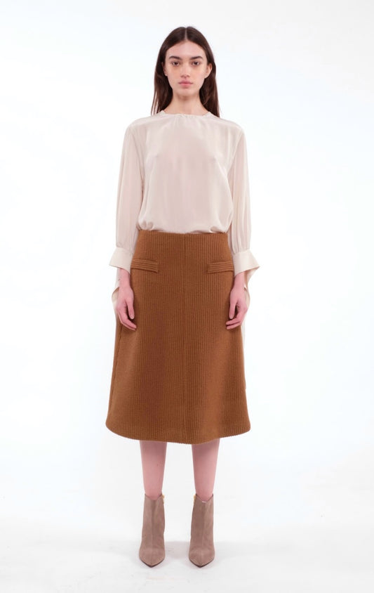 Blusa Viscosa Avorio