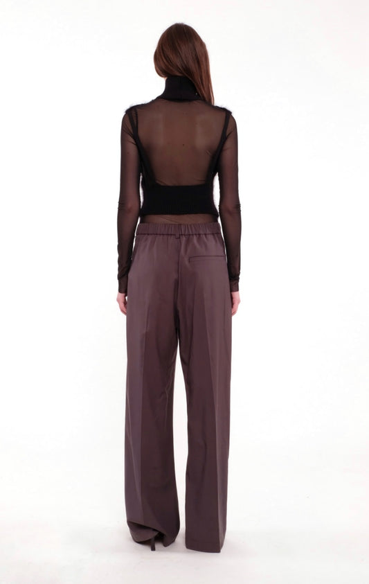 Pantalone Pences Lana Grigia