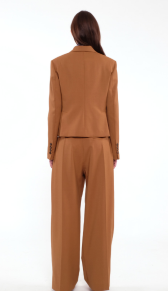 Giacca Lana Cammello