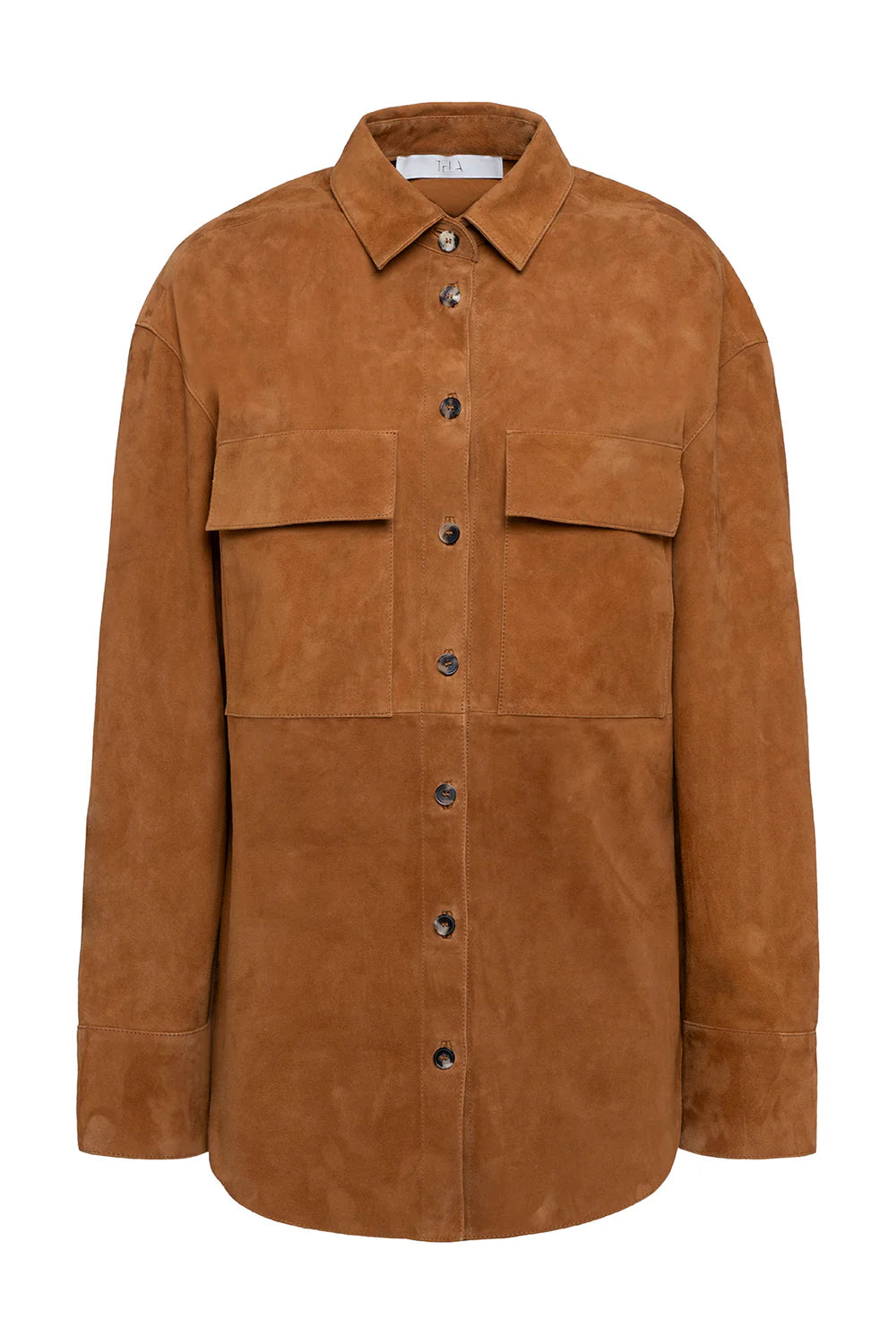 Camicia Suede Ruggine