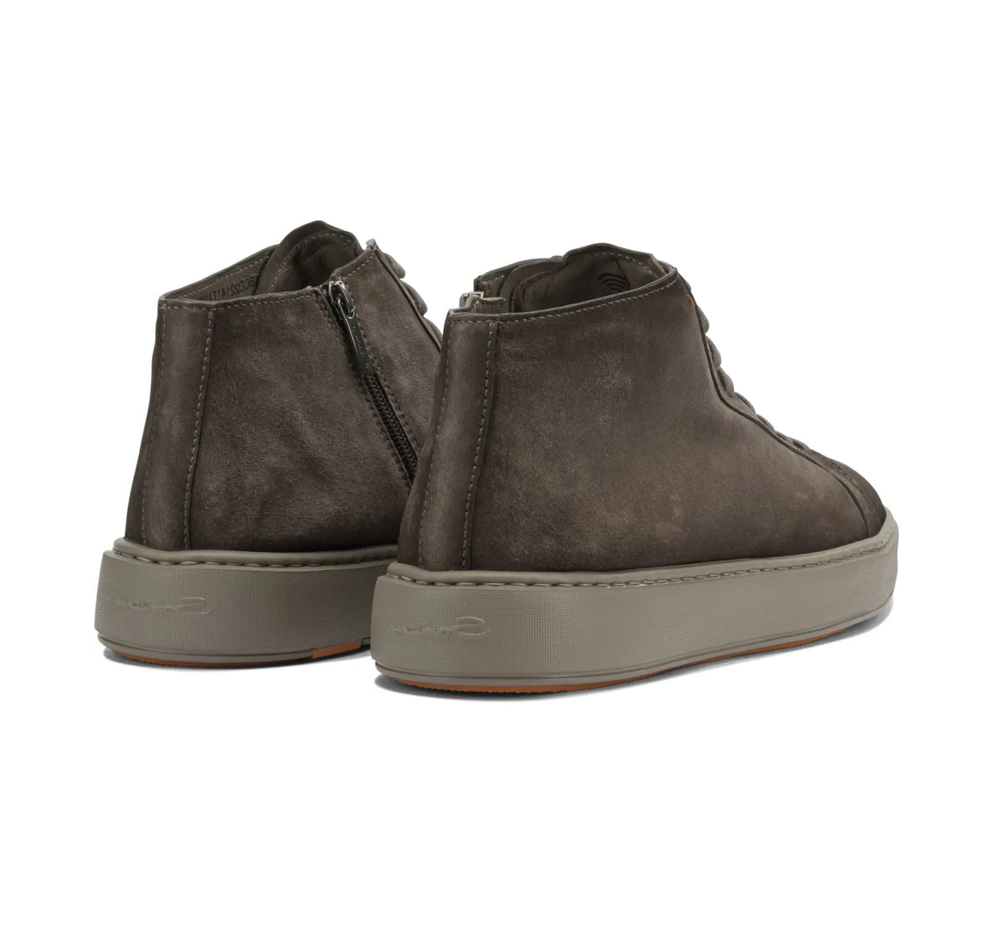 Sneaker Alta Suede Tortora