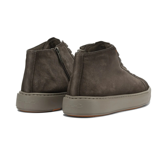 Sneaker Alta Suede Tortora
