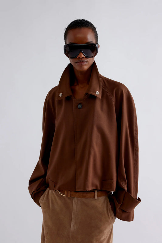 Giacca Corta Marrone